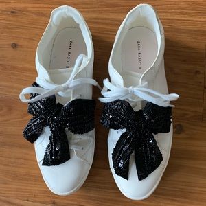 Zara white sneakers